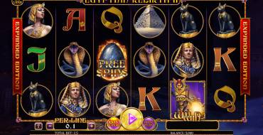 Egyptian Rebirth II Expanded Edition: Spielautomat