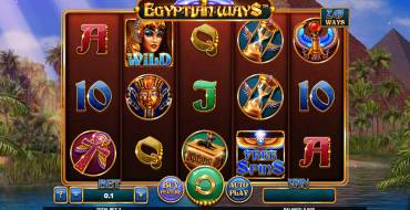 Egyptian Ways: Spielautomat