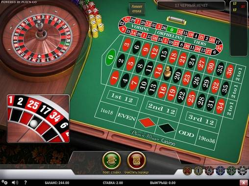 English Roulette online
