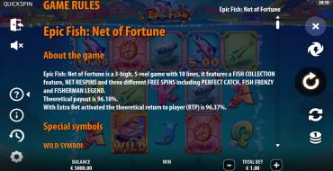 Epic Fish: Net of Fortune: Regeln