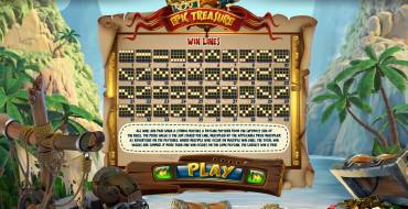 Epic Treasure: Zeilen