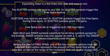 Expanding Joker: Regeln
