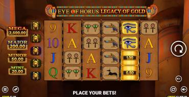 Eye of Horus Legacy of Gold: Spielautomat
