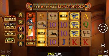 Eye of Horus Legacy of Gold: Einzigartige Merkmale