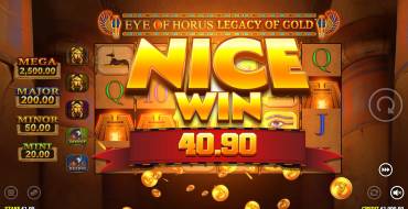 Eye of Horus Legacy of Gold: Gewinne