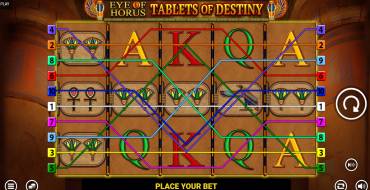 Eye of Horus Tablets of Destiny: Spielautomat