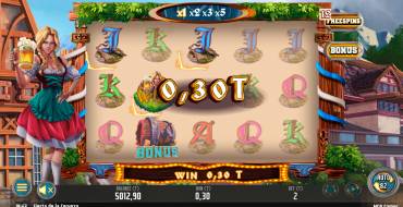 Fiesta De La Cerveza: Automatisches Spiel mit Gewinnbeispielen
