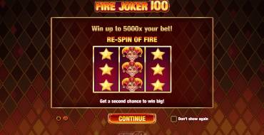 Fire Joker 100: Einzigartige Merkmale