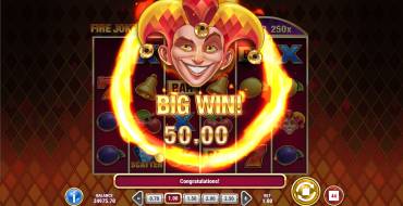 Fire Joker Blitz: Gewinne