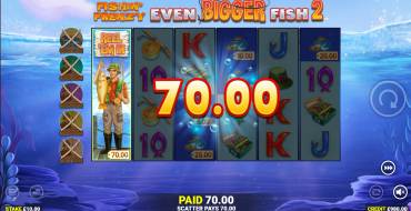 Fishin` Frenzy Even Bigger Fish 2: Rapid Fire Jackpots: Gewinne