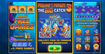 Fishin' Frenzy The Big Catch 3: Einzigartige Merkmale