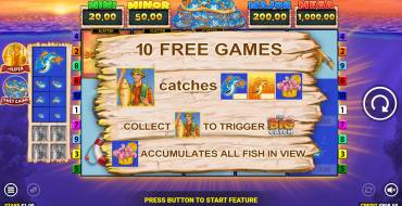 Fishin' Frenzy The Big Catch 3: Gratis-Spins