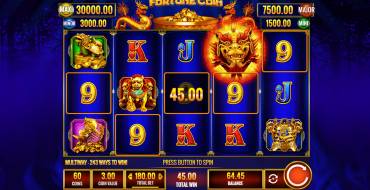 Fortune Coin: Gewinne