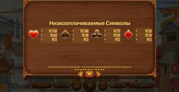 Fortune Dogs: Gewinntabelle Teil 4