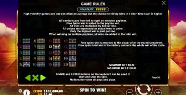 Fortune of Giza: Regeln