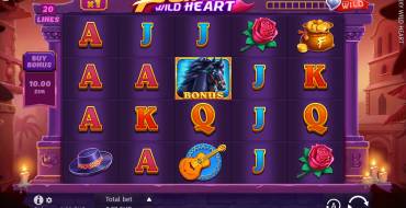 Foxy Wild Heart: Spielautomat