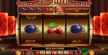 Free Reelin Joker: Thema