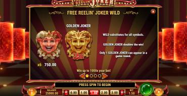 Free Reelin Joker: Regeln