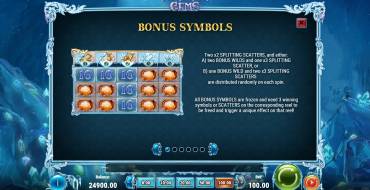 Frozen Gems: Eigenschaften