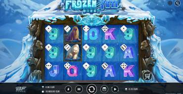 Frozen Yeti Dice: Spielautomat