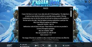 Frozen Yeti Dice: Regeln