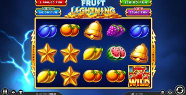 Fruit Lightning: Schnittstelle