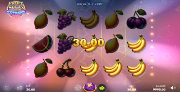 Fruit Vegas Extreme X125: Gewinne