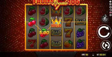 Fruits Royale 100: Gerät
