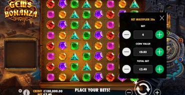 Gems Bonanza: Die Wette