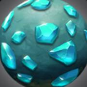 Gems Rampage: Türkisfarbene Kugel
