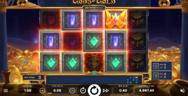 Gods of Gold InfiniReels: Gewinnt
