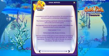Gold Fish Feeding Time Treasure: Regeln