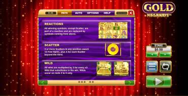 Gold Megaways: Regeln