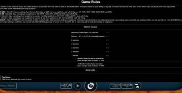 Gold Roulette: Auszahlungstabelle
