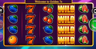 Golden 7s: Spielautomat