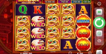 Golden Dancing Lion: Spielautomat