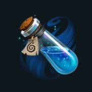 Golden Elixir: Blauer Flachmann