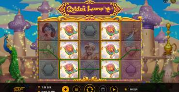 Golden Lamp: Gratis-Spins