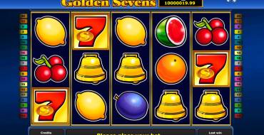 Golden Sevens: Spielautomat