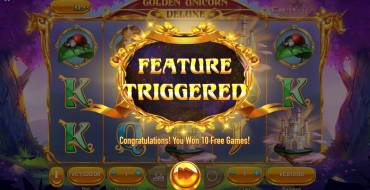 Golden Unicorn Deluxe: 3 Scatter-Symbole