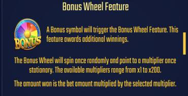 Golden Wheel: Bonus Spiele