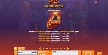 Hammer of Vulcan: Bonus-Spiel