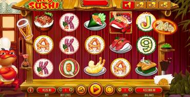 Hey Sushi: Der Hauptbildschirm