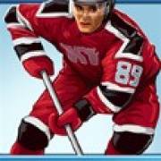 Hockey Attack: Roter Hockeyspieler
