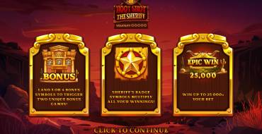 Hoot Shot The Sheriff: Einzigartige Merkmale