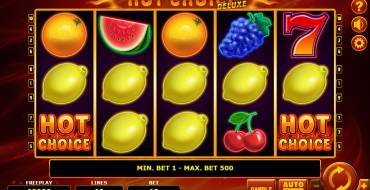 Hot Choice Deluxe: Spielautomat