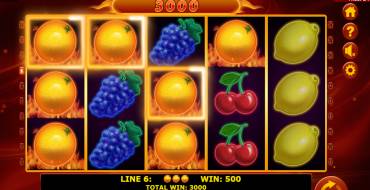 Hot Fruits 20: Gewinne