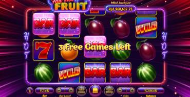 Hot Hot Fruit: Gratis-Spins