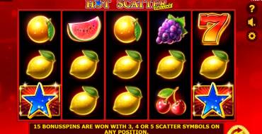 Hot Scatter Deluxe: Spielautomat