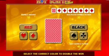 Hot Scatter Deluxe: Risiko-Spiel